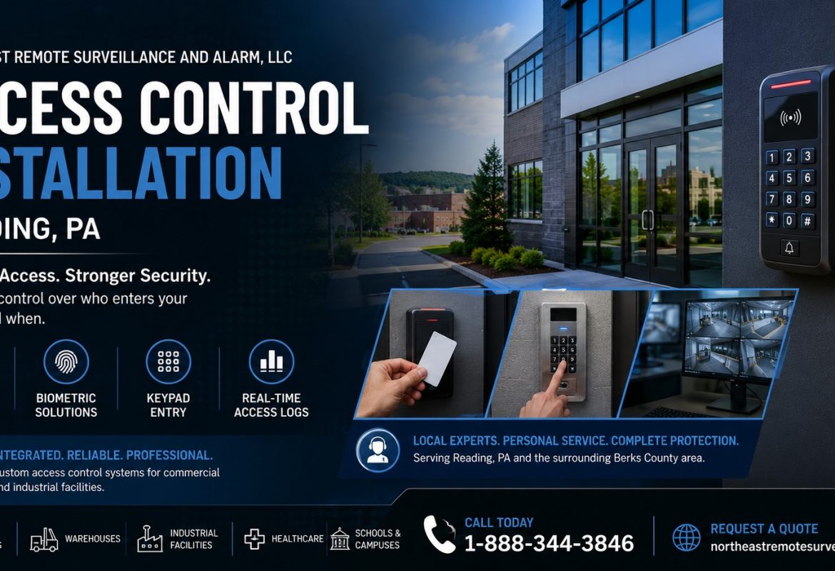 Commercial Access Control Installation in Reading