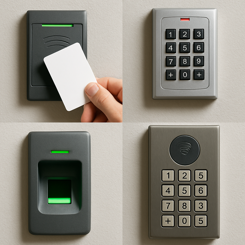 Different types of access control devices